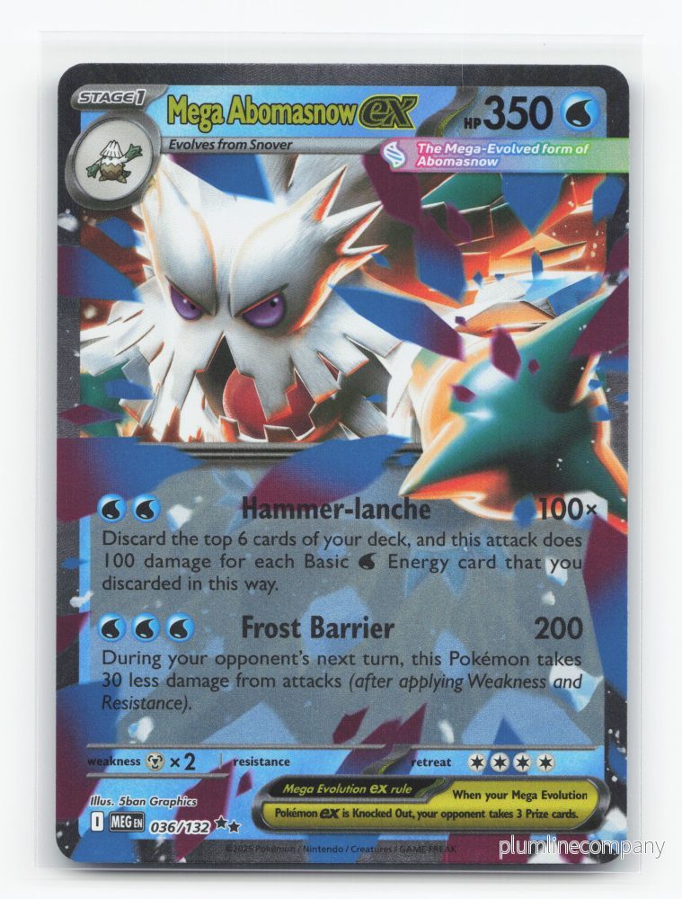Mega Abomasnow ex 036/132 – Mega Evolution Mega Abomasnow ex 036/132 – Mega Evolution