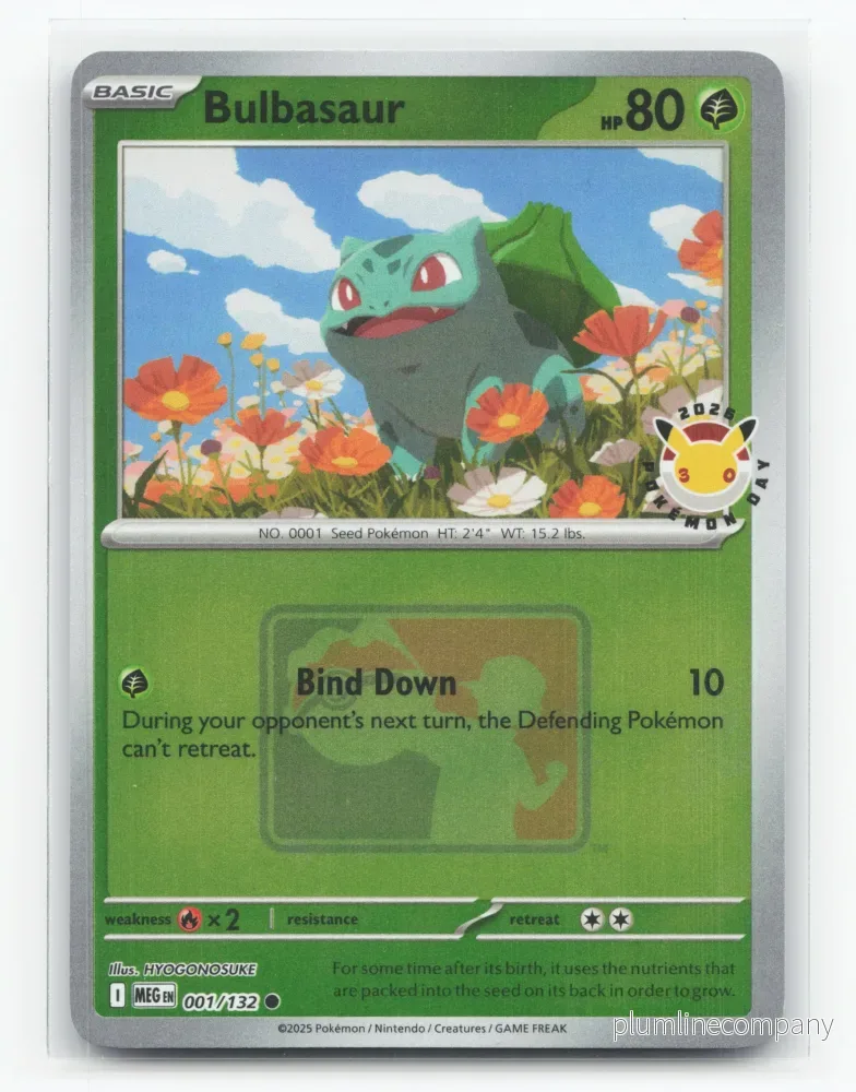 Bulbasaur 001/132 – Mega Evolution Bulbasaur 001/132 – Mega Evolution