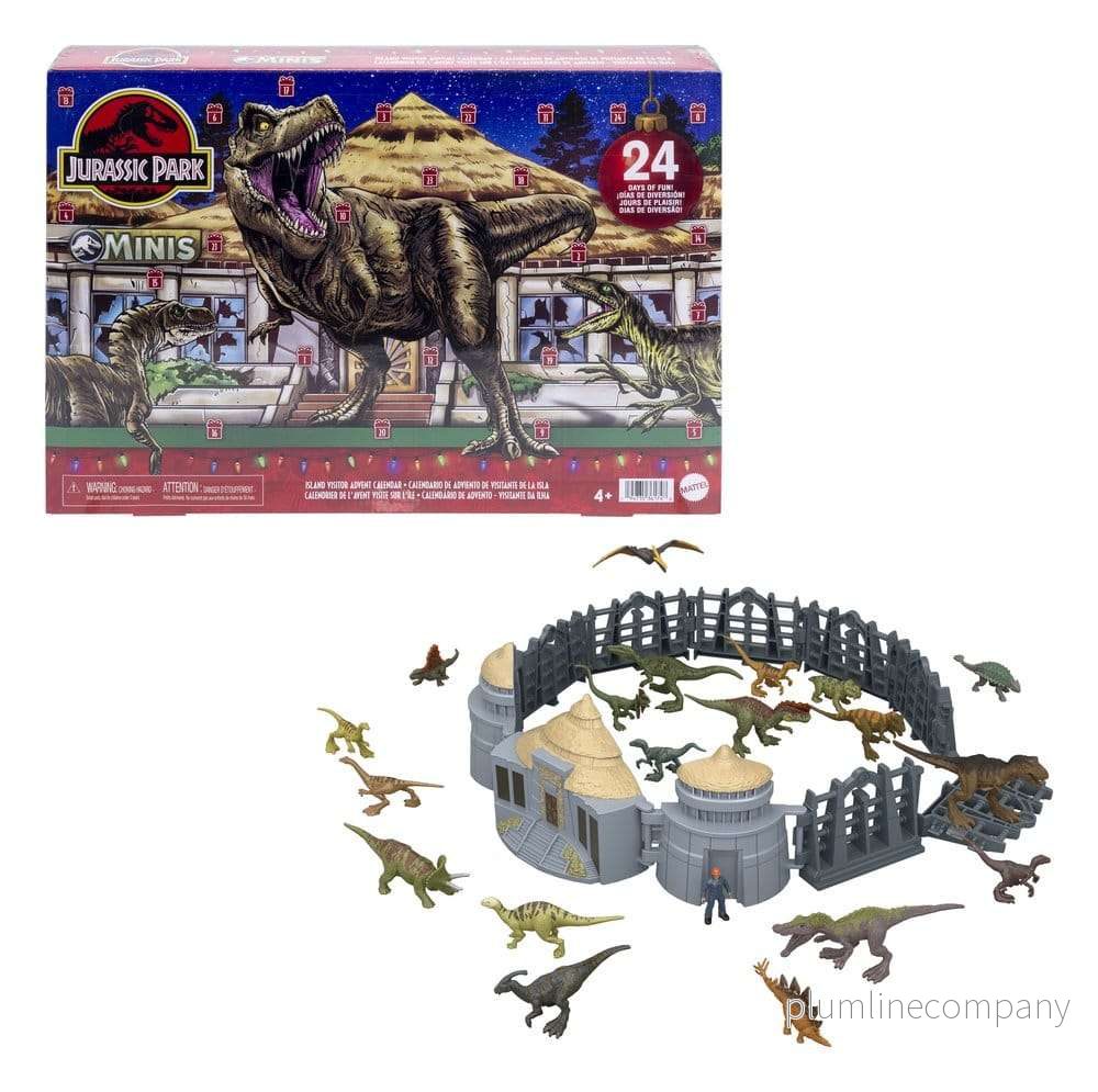 Jurassic Park Minis Adventskalender Island Visitor - Bild 3