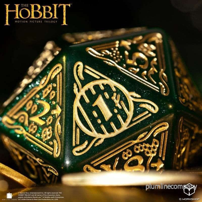 The Hobbit Spindown Jumbo Die Verdant TCG D20 - Bild 3