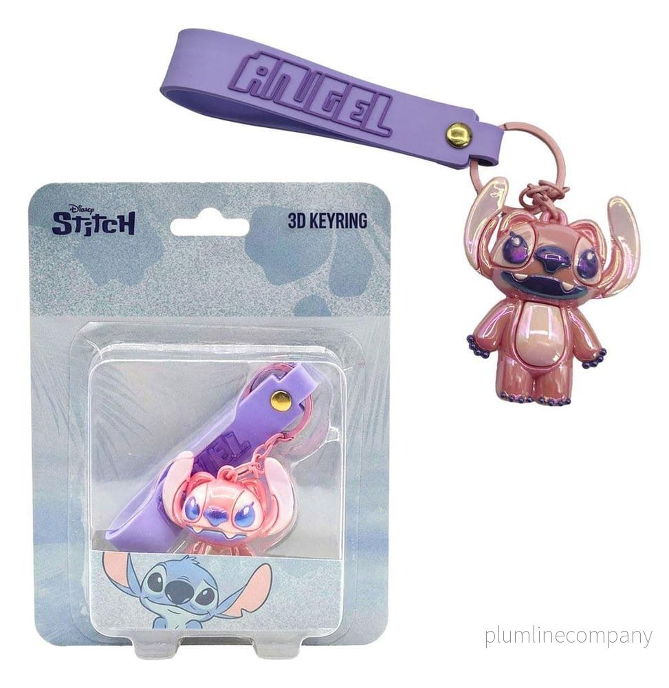 Disney 3D-nyckelring med Angel från Lilo & Stitch Disney 3D-nyckelring med Angel från Lilo & Stitch