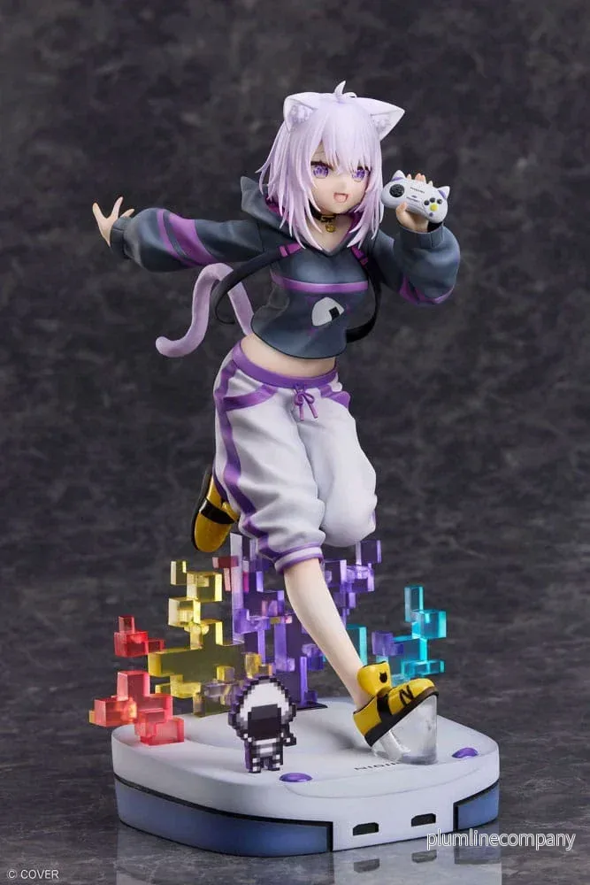 Hololive Production PVC Figur 1/7 Nekomata Okayu We Are Gamers Ver. 23 cm - Bild 3