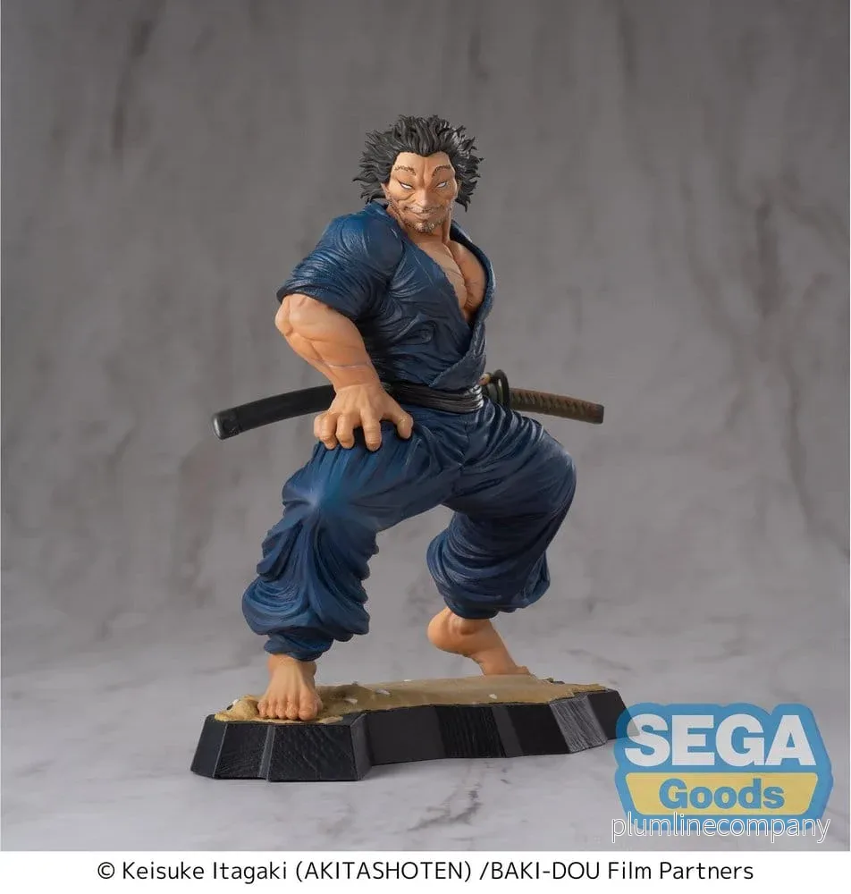 Baki-Dou Luminasta PVC-figur Musashi Miyamoto 17 cm
