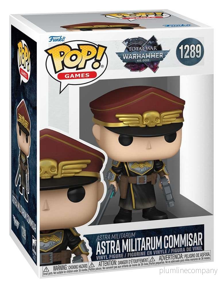 Warhammer 40,000 POP! Games figur Astra Militarum Commisar 9 cm - Bild 2