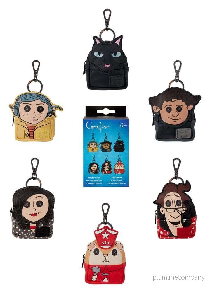 Coraline by Loungefly Bag Charm Mystery Box-display (15) Coraline by Loungefly Bag Charm Mystery Box-display (15)