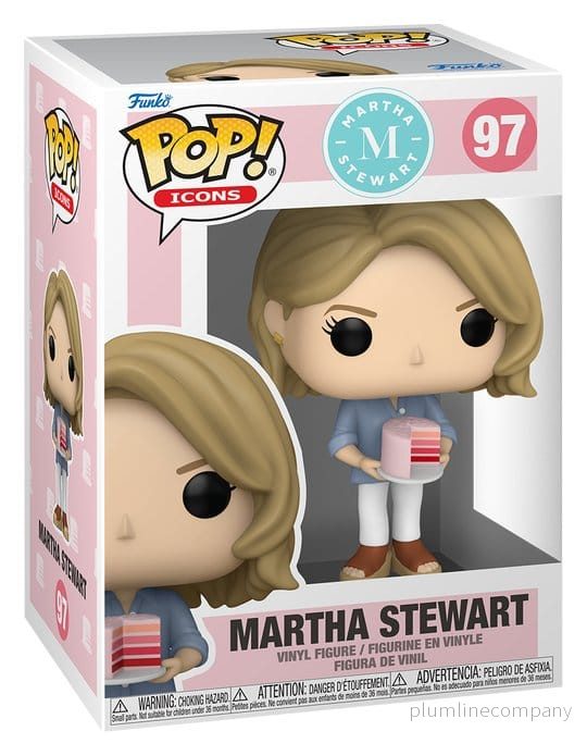 Martha Stewart POP! Ikoner Figur Martha Stewart (med Tårta) 9 cm - Bild 3