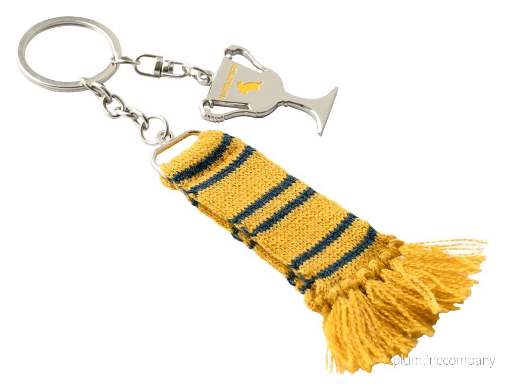 Harry Potter nyckelring Hufflepuff halsduk 15 cm - Bild 3