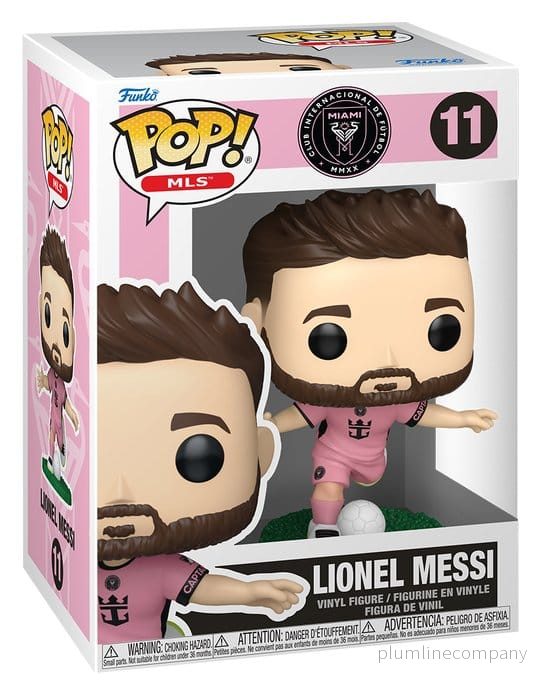 EFL POP! MLS-figur Inter Miami CF - Lionel Messi (Rosa) 9 cm - Bild 3