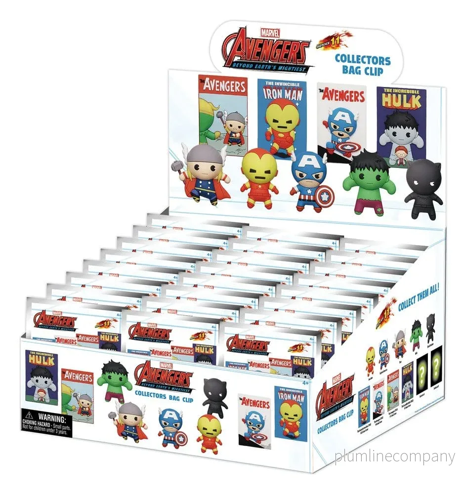 Marvel 3D PVC Påsklämma Serie 1 Avengers 60-årsjubileumserier Dold Påse Display (24) Marvel 3D PVC Påsklämma Serie 1 Avengers 60-årsjubileumserier Dold Påse Display (24)