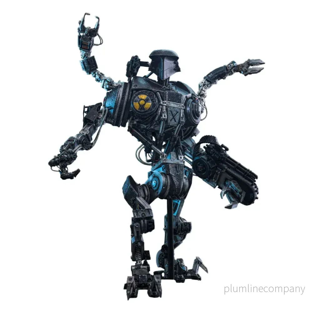 RoboCop 2 Movie Masterpiece Diecast Action Figur 1/6 RoboCain 40 cm RoboCop 2 Movie Masterpiece Diecast Action Figur 1/6 RoboCain 40 cm
