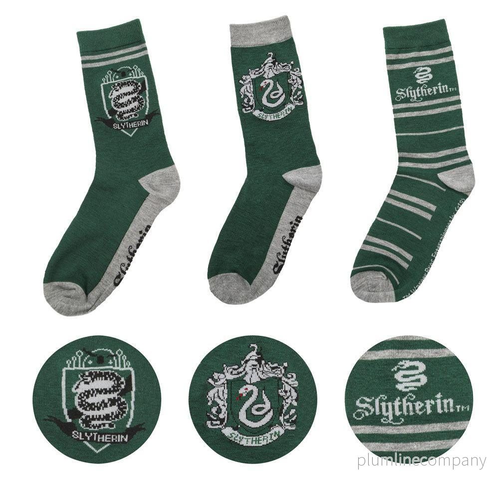 Harry Potter Slytherin Strumpor 3-Pack - Bild 2