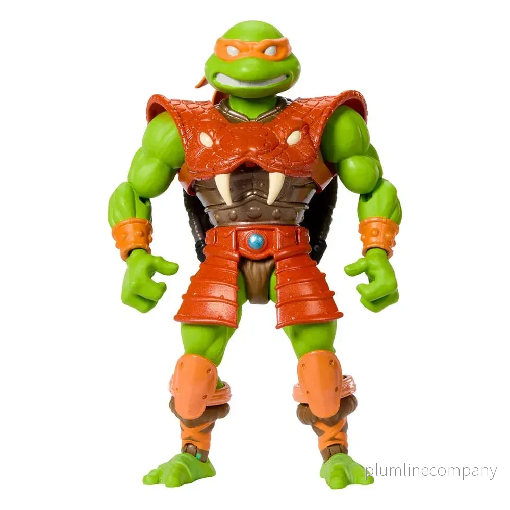 MOTU x TMNT: Turtles of Grayskull Action Figure Michelangelo 14 cm - Bild 2