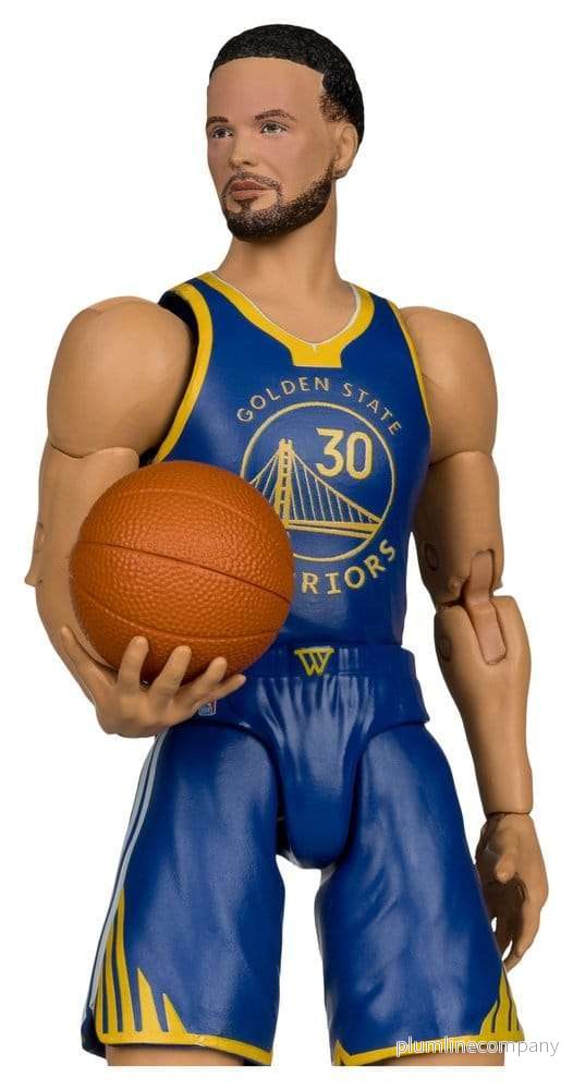 NBA SportsPicks Action Figure Stephen Curry (Golden State Warriors) 15 cm - Bild 3