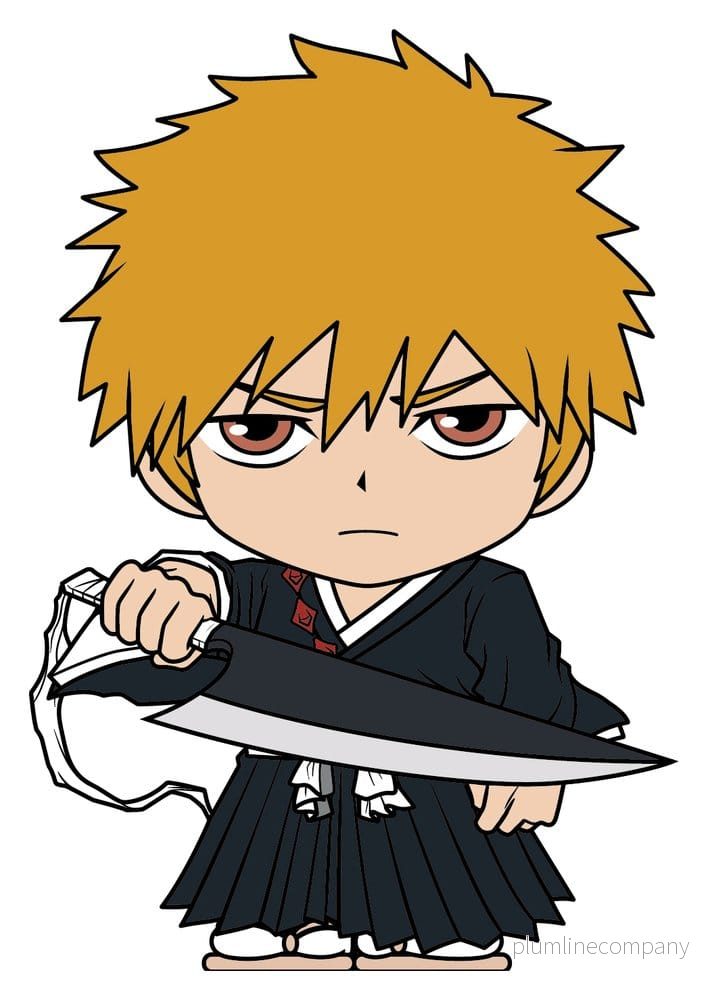 Bleach Figural Bank Ichigo sparbössa i PVC Bleach Figural Bank Ichigo sparbössa i PVC