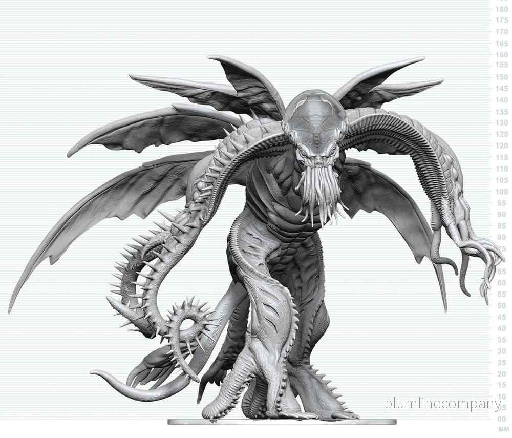 D&D Nolzur’s Marvelous Miniatures Ospelad Miniatyr Cthulhu 20 cm D&D Nolzur’s Marvelous Miniatures Ospelad Miniatyr Cthulhu 20 cm