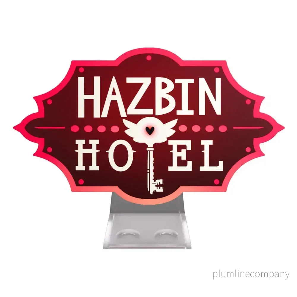 Hazbin Hotel Nightlight Logo Stand 13 cm - Bild 2
