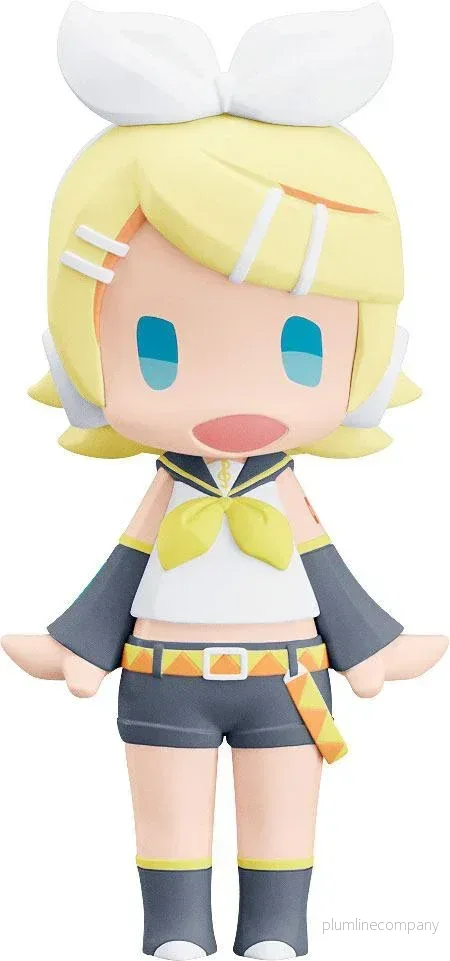 Kagamine Rin Action Figure – HELLO! GOOD SMILE 10 cm Kagamine Rin Action Figure – HELLO! GOOD SMILE 10 cm