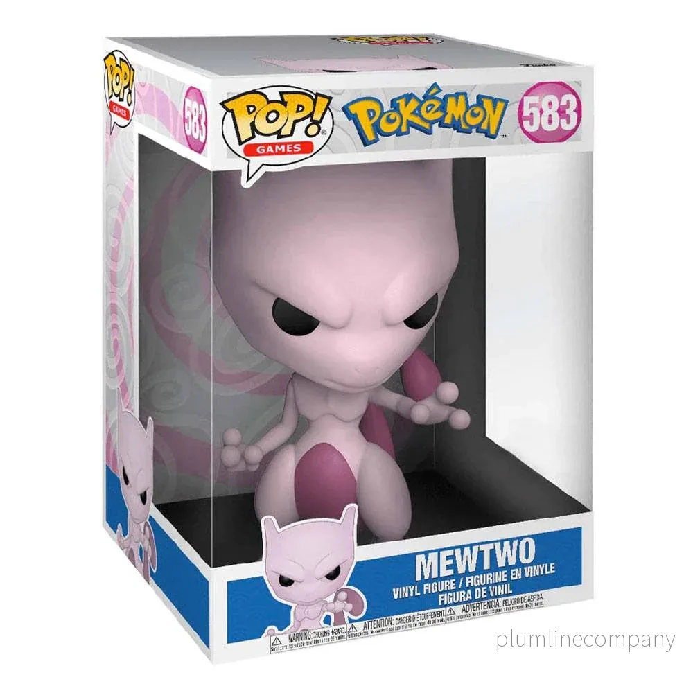 Pokémon Extra Stor Jumbo POP! Figur Mewtwo (EMEA) 25 cm - Bild 2