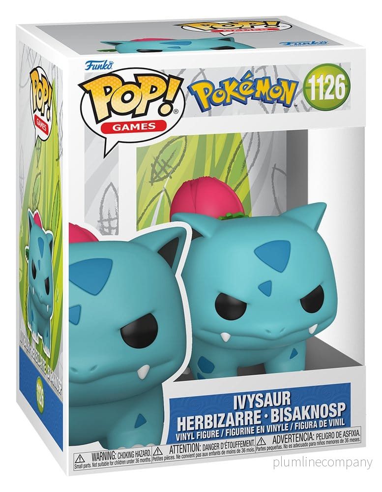 Pokémon POP! Games Figur Ivysaur 9 cm - Bild 3