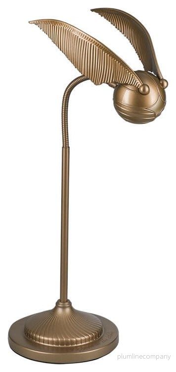 Harry Potter Skrivbordslampa Gyllene Snitch Justerbar Harry Potter Skrivbordslampa Gyllene Snitch Justerbar
