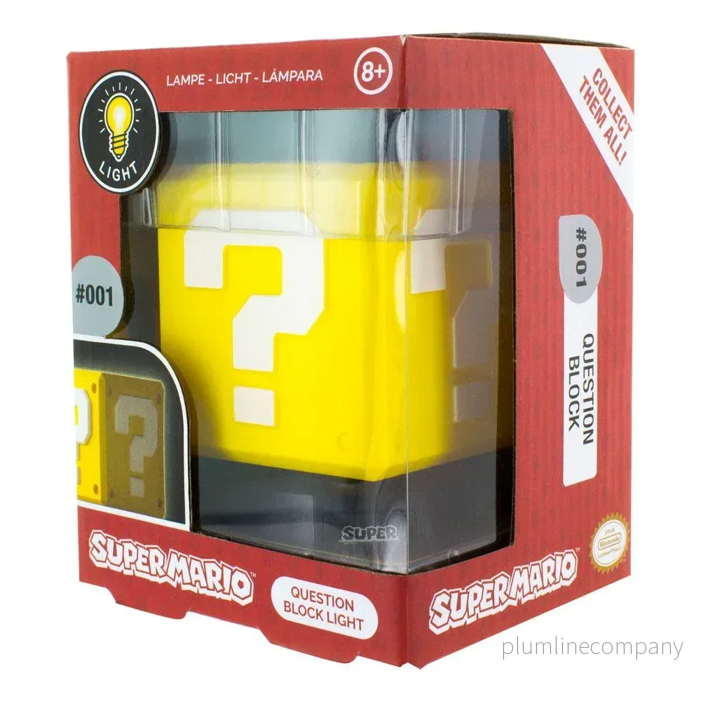 Super Mario 3D Light - Frågetecken Block 10 cm - Bild 3