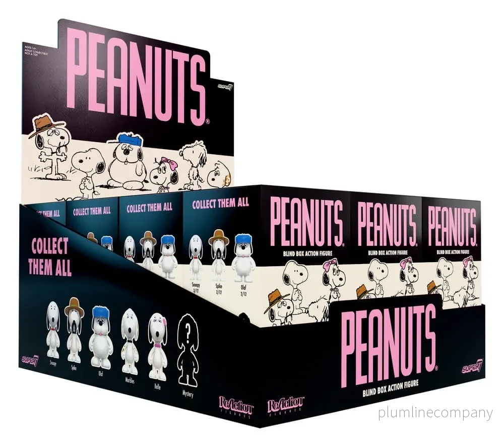 Peanuts ReAction Actionfigur Snoopy’s Syskon Våga 10 Blind Box 10 cm Display (12) Peanuts ReAction Actionfigur Snoopy’s Syskon Våga 10 Blind Box 10 cm Display (12)