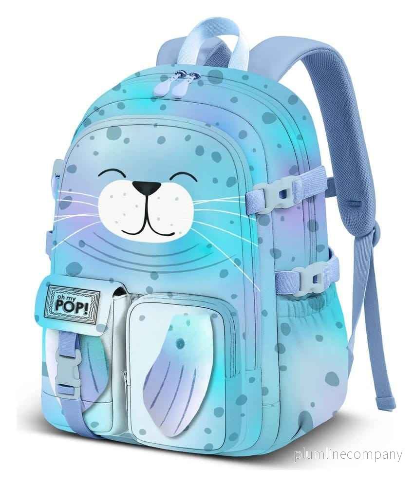 Oh My Pop! Haru Ryggsäck Sealy – Officiellt Licensierad, Praktisk och Stilren Polyesterryggsäck - Bild 2