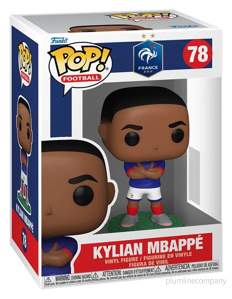 EFL POP! Fotboll Figur Frankrike- Kylian Mbappé 9 cm - Bild 3