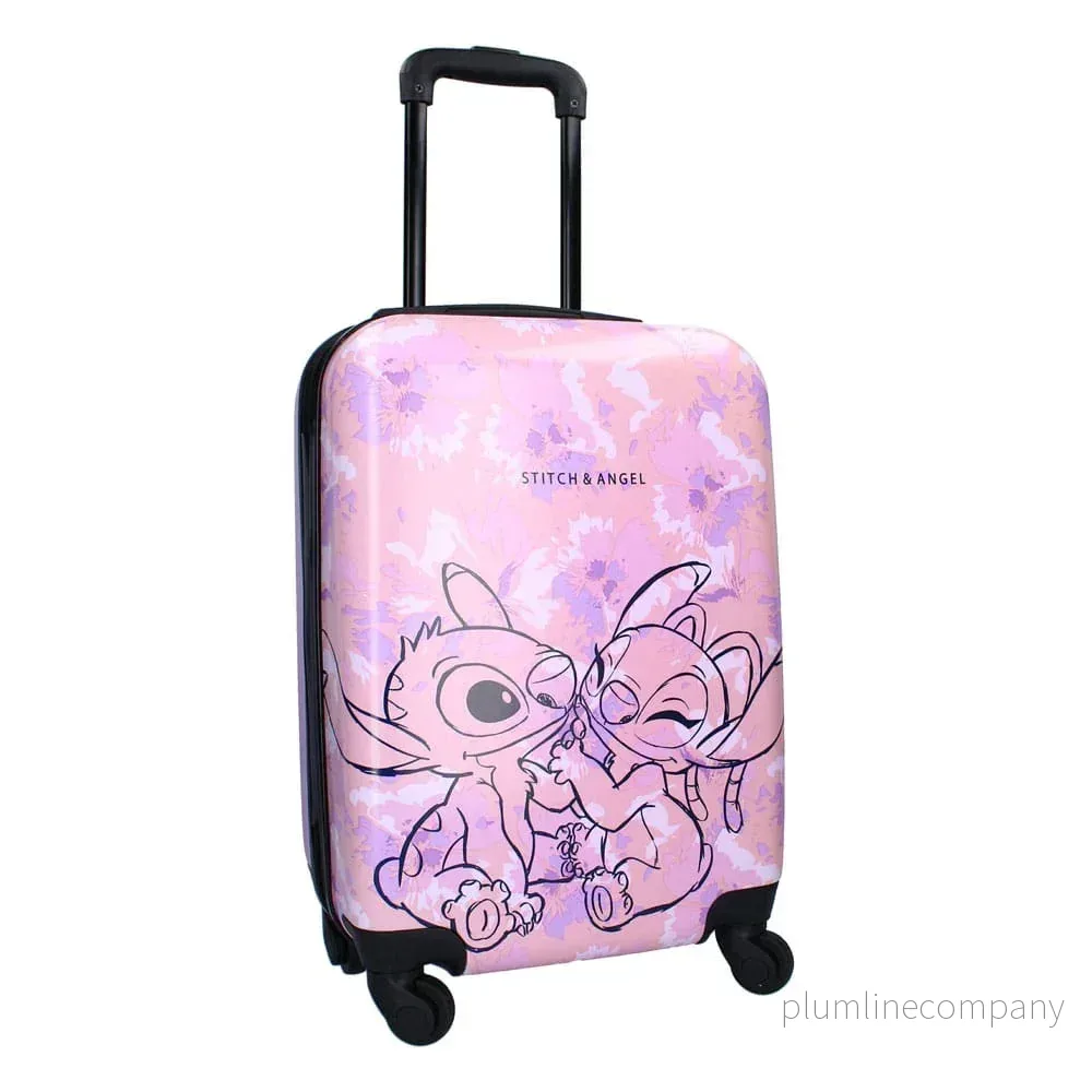 Lilo & Stitch Ryggsäck med Hjul Suitcase Ohana Forever pink 46 cm Lilo & Stitch Ryggsäck med Hjul Suitcase Ohana Forever pink 46 cm