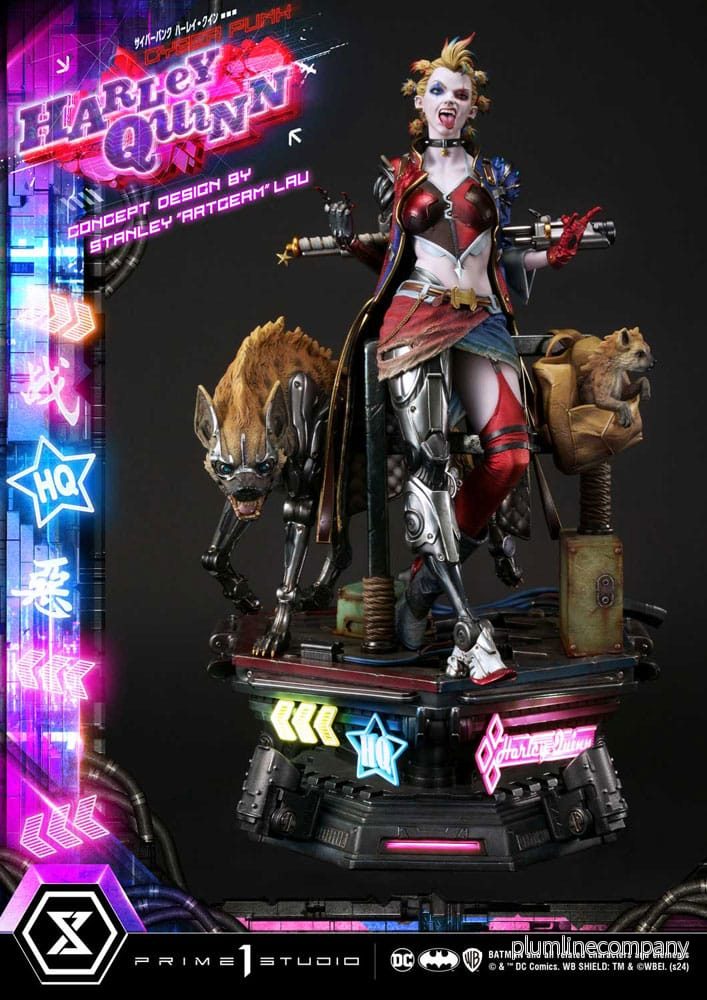 Batman Ultimate Premium Masterline Series Statue Cyberpunk Harley Quinn 60 cm Batman Ultimate Premium Masterline Series Statue Cyberpunk Harley Quinn 60 cm