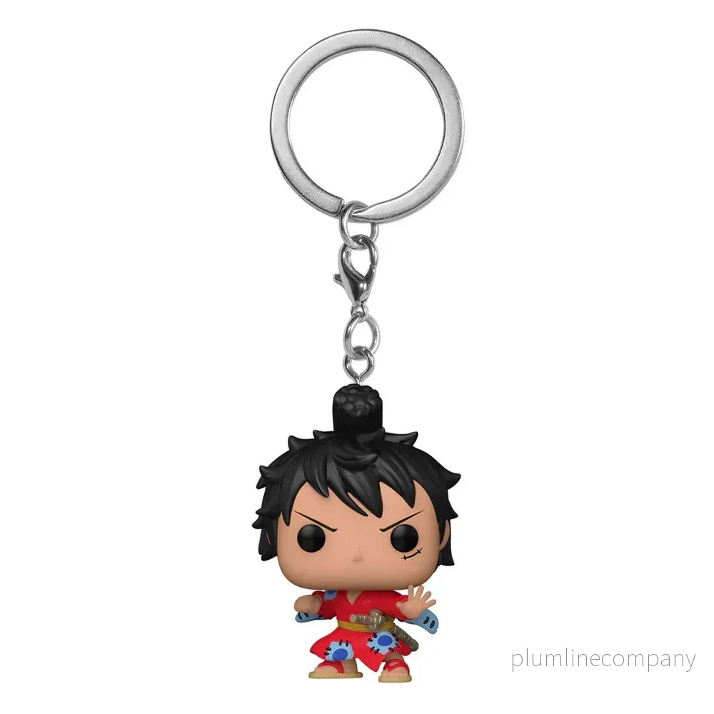 One Piece POP! Vinyl Nyckelringar 4 cm Luffy i Kimono (12-pack) - Bild 2
