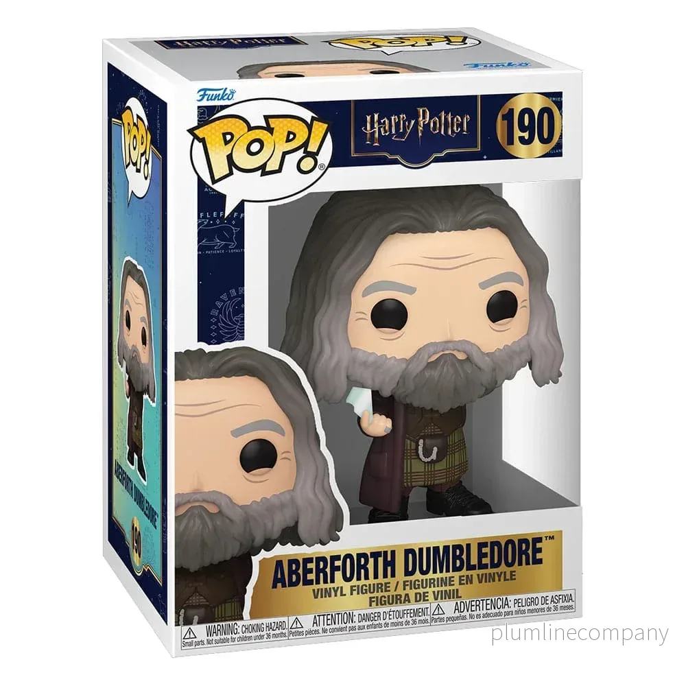 Harry Potter POP! Movies Figur Aberforth Dumbledore med Spegelbit 9 cm - Bild 3