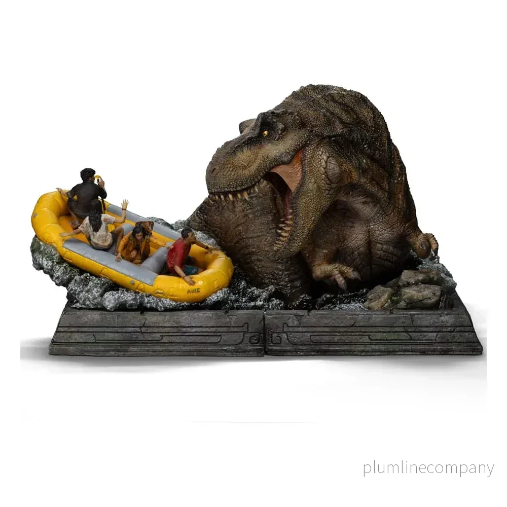 Jurassic World: Rebirth Demi Art Scale Figur 1/20 T-Rex River Attack 22 cm Jurassic World: Rebirth Demi Art Scale Figur 1/20 T-Rex River Attack 22 cm