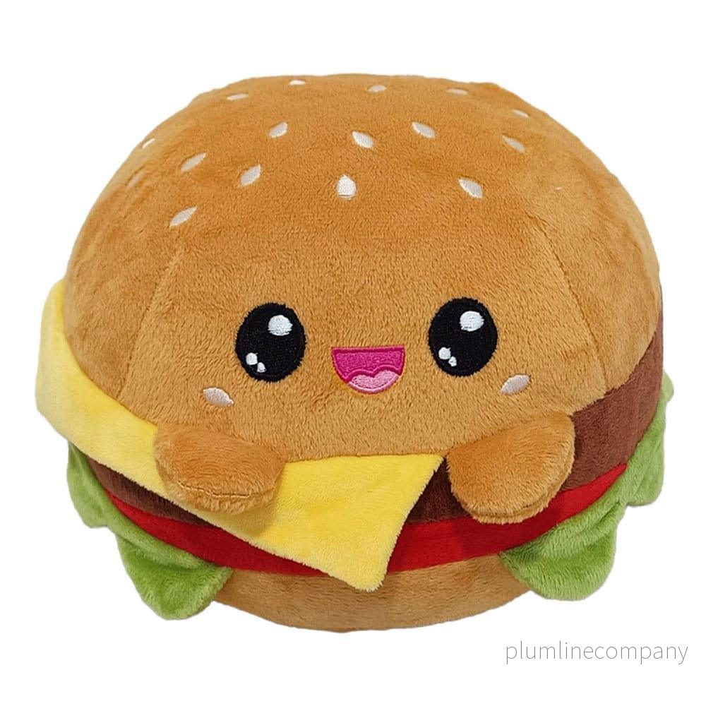 Yummis Plush Figure Burger 20 cm – Mjuk och Fluffig