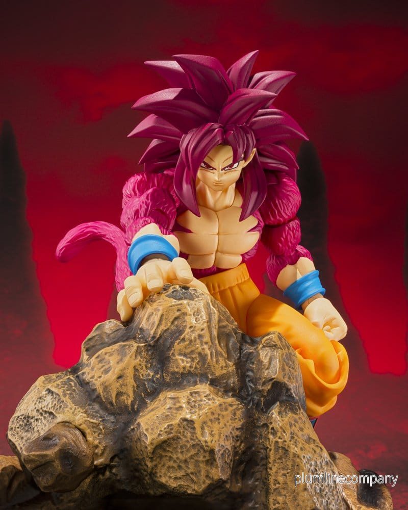 Dragon Ball S.H. Figuarts Actionfigur Super Saiyan 4 Son Goku -Daima- 15 cm - Bild 3