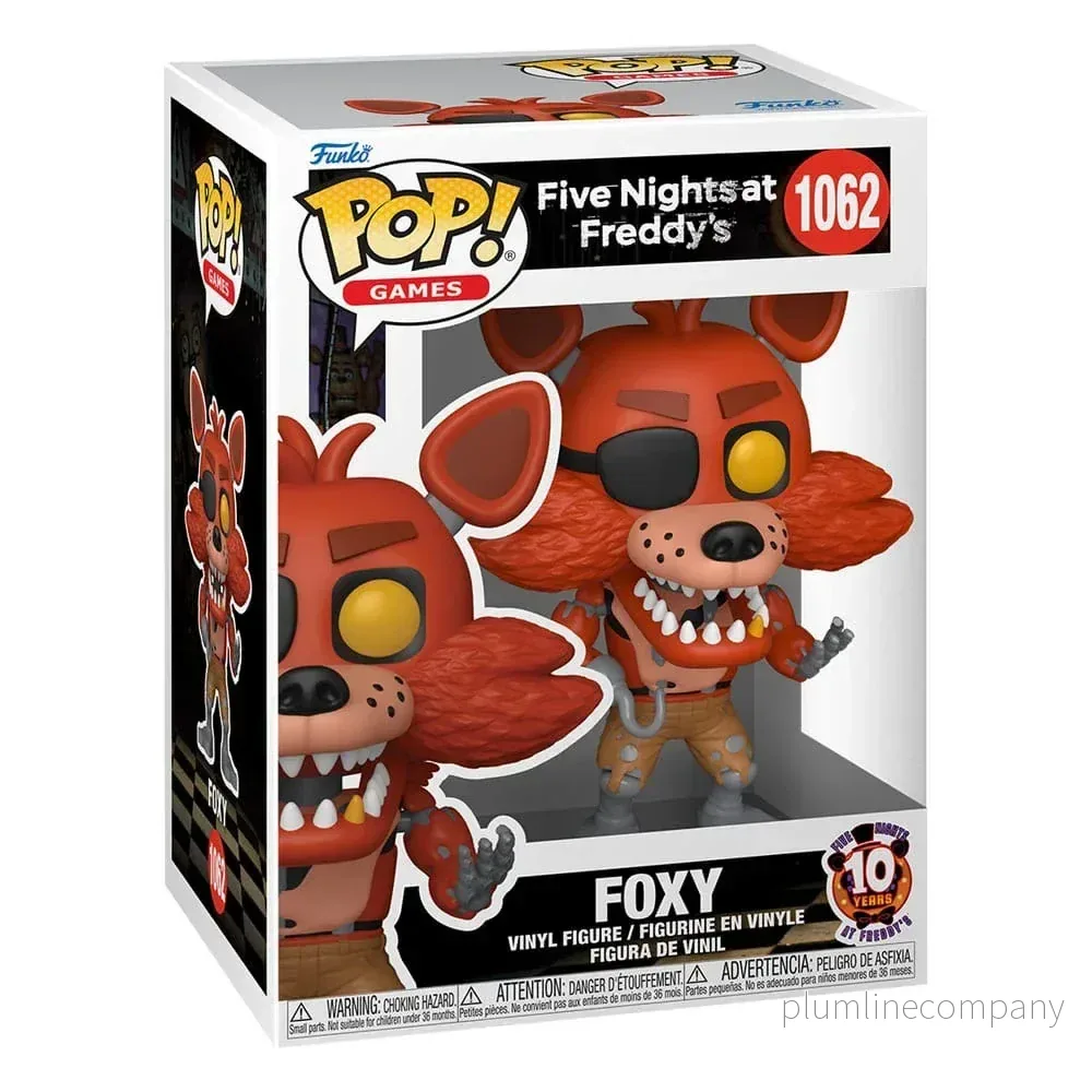Five Nights at Freddy's POP! Vinyl Figur - Foxy 10th Anniversary 9 cm - Bild 3