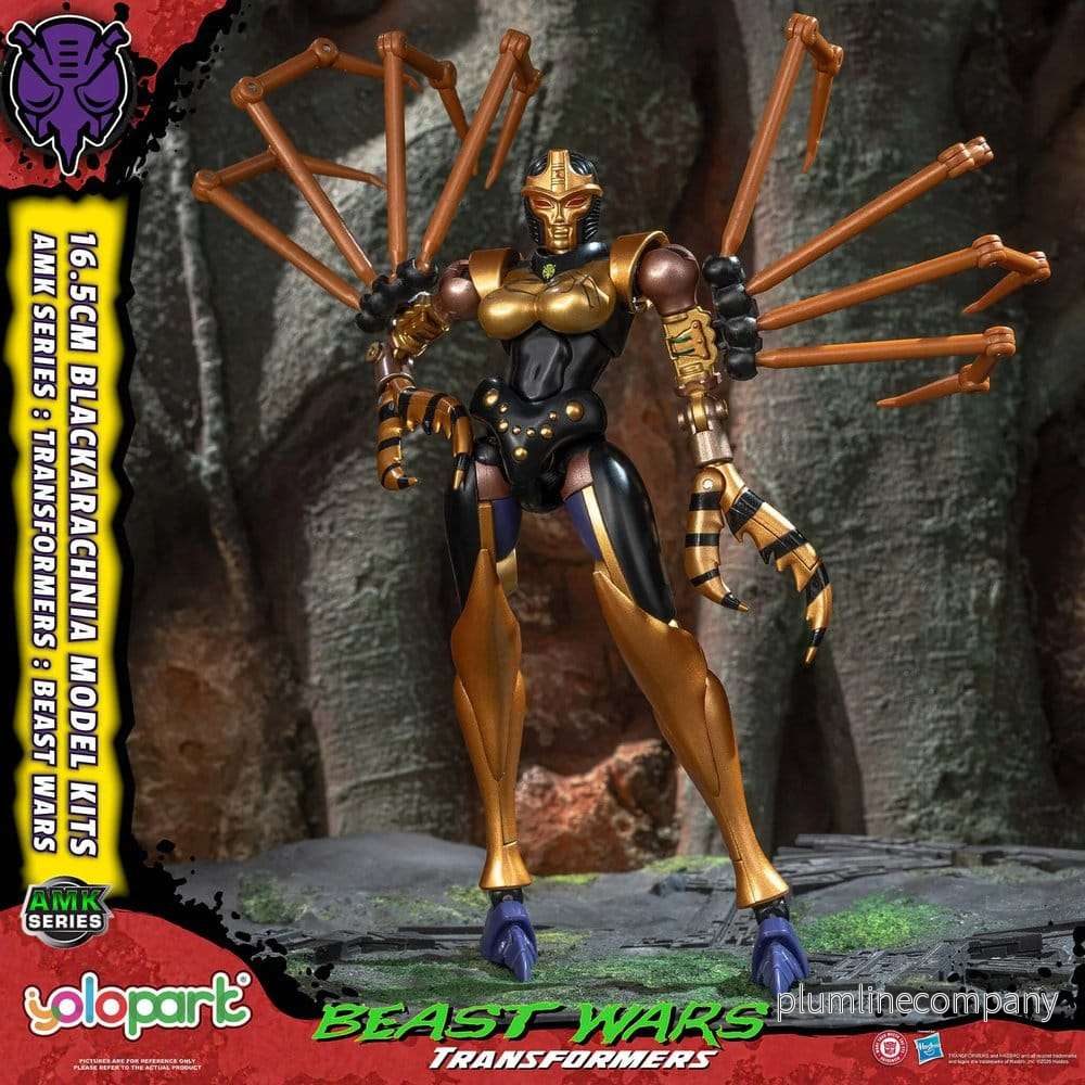 Transformers AMK-serien Plastbyggsats Beast Wars Blackarachnia 18 cm Transformers AMK-serien Plastbyggsats Beast Wars Blackarachnia 18 cm