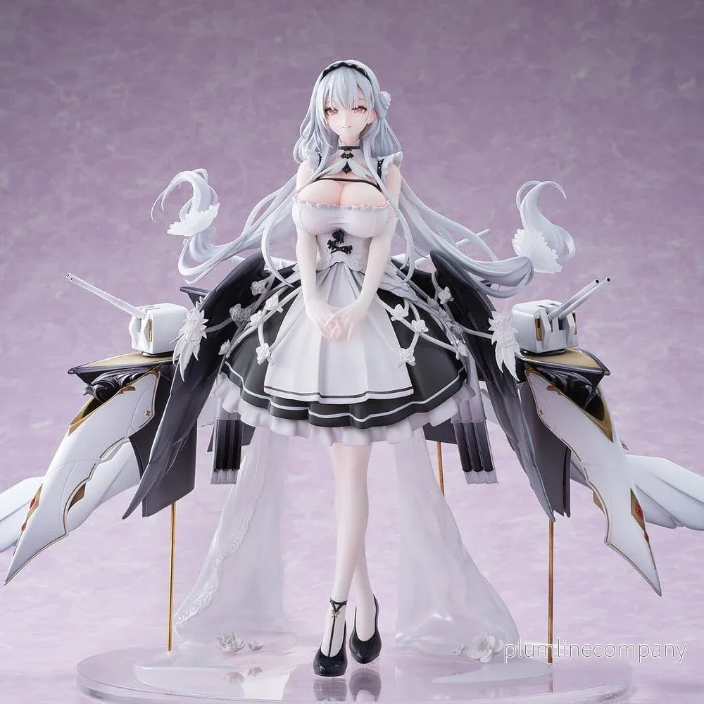 Azur Lane PVC-figur 1/6 Skala Shira Tung Beväpning Ver. 26 cm Azur Lane PVC-figur 1/6 Skala Shira Tung Beväpning Ver. 26 cm