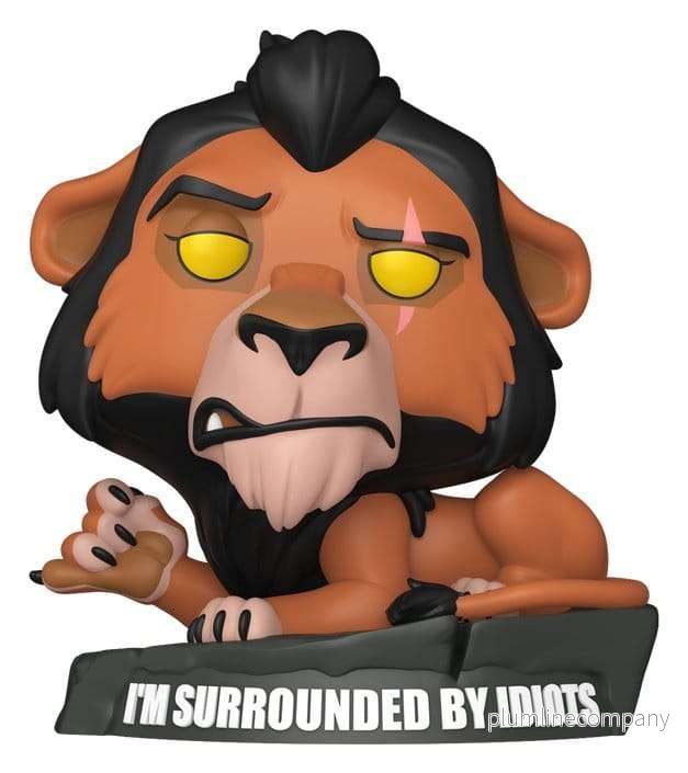 The Lion King POP! Meme Vinylfigur Scar 9 cm The Lion King POP! Meme Vinylfigur Scar 9 cm