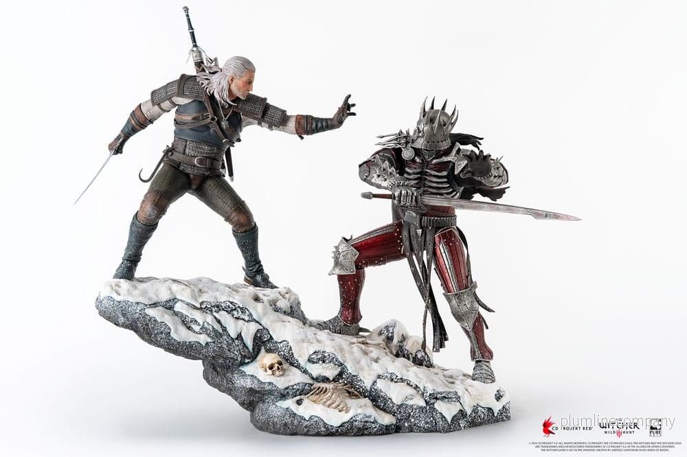 The Witcher 3: Wild Hunt Figur 1/6 Diorama Geralt vs Eredin 50 cm The Witcher 3: Wild Hunt Figur 1/6 Diorama Geralt vs Eredin 50 cm