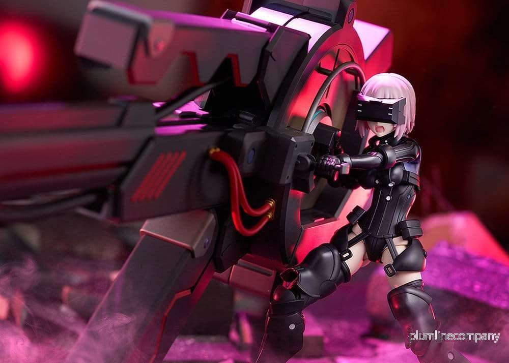 Fate/Grand Order PLAMATEA byggsats Shielder/Mash Kyrielight (Ortinax) Black Barrel Edition 17 cm - Bild 3