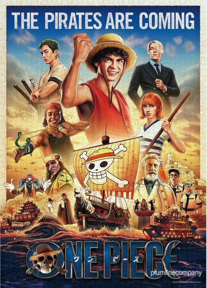One Piece 2000-bitars pussel The Pirates Are Coming One Piece 2000-bitars pussel The Pirates Are Coming