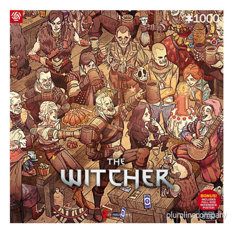 The Witcher Pussel Födelsedag (1000 bitar) - Bild 2