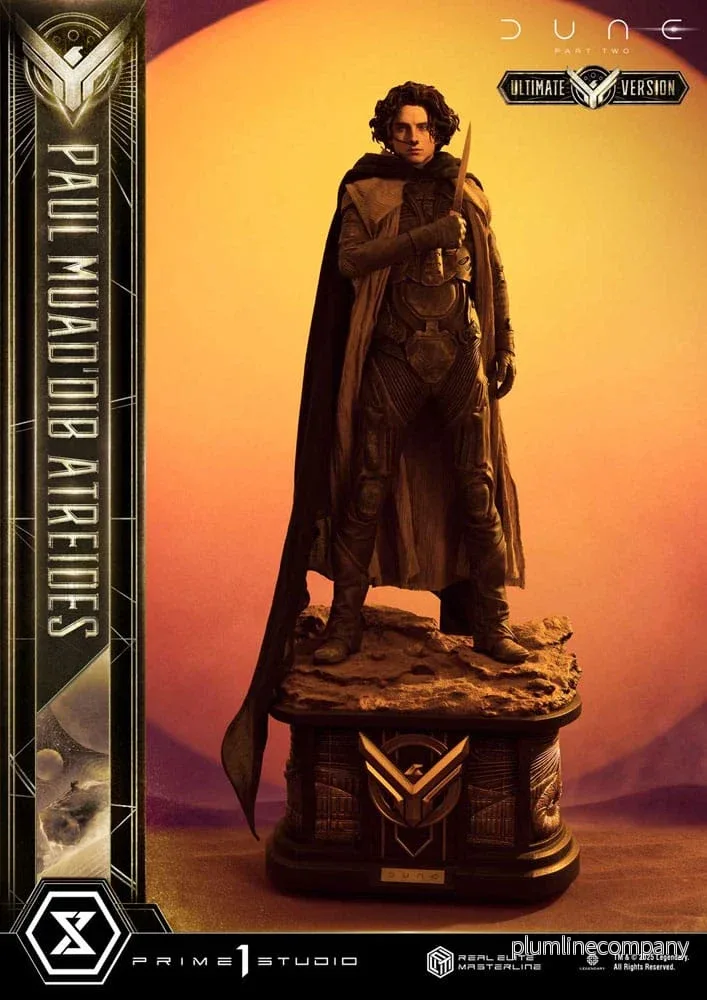Dune: Part Two Real Elite Masterline Series staty 1/3 Paul Atreides Ultimate Version 90 cm