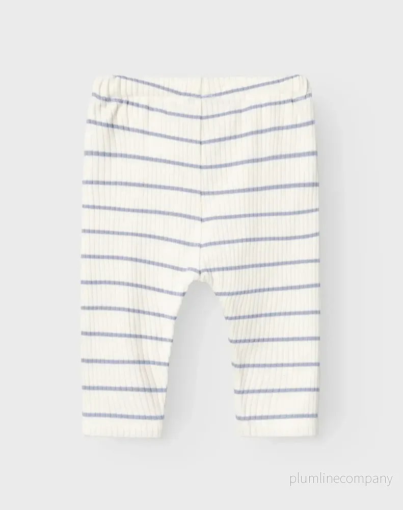NORMAL PASSFORM BYXOR - NBMKAIL REG PANT LIL NOOS - Coconut Milk ZEN BLUE - Bild 2