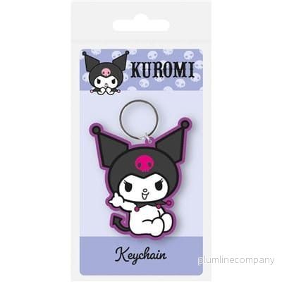 Sanrio PVC-nyckelring Kuromi Rocking – officiellt licensierad från Pyramid