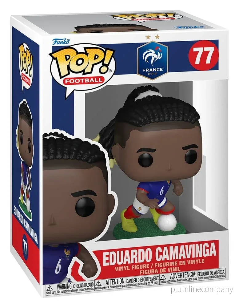 EFL POP! Fotboll Figur Frankrike- Eduardo Camavinga 9 cm - Bild 3