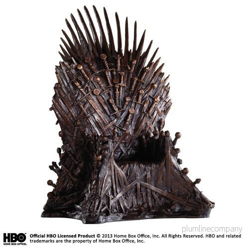Game of Thrones staty Bronze Iron Throne 36 cm