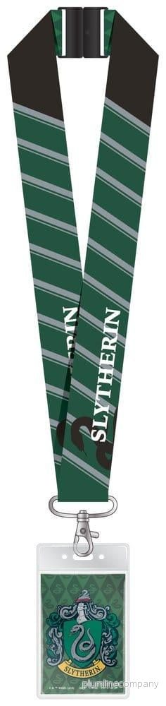 Harry Potter Deluxe Nyckelband med Kortfodral Slytherin Harry Potter Deluxe Nyckelband med Kortfodral Slytherin