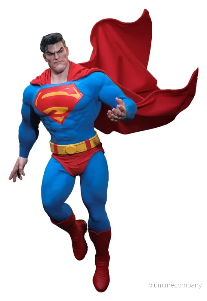 Batman: The Dark Knight Returns Comic Mästerverk Action Figur 1/6 Superman 34 cm
